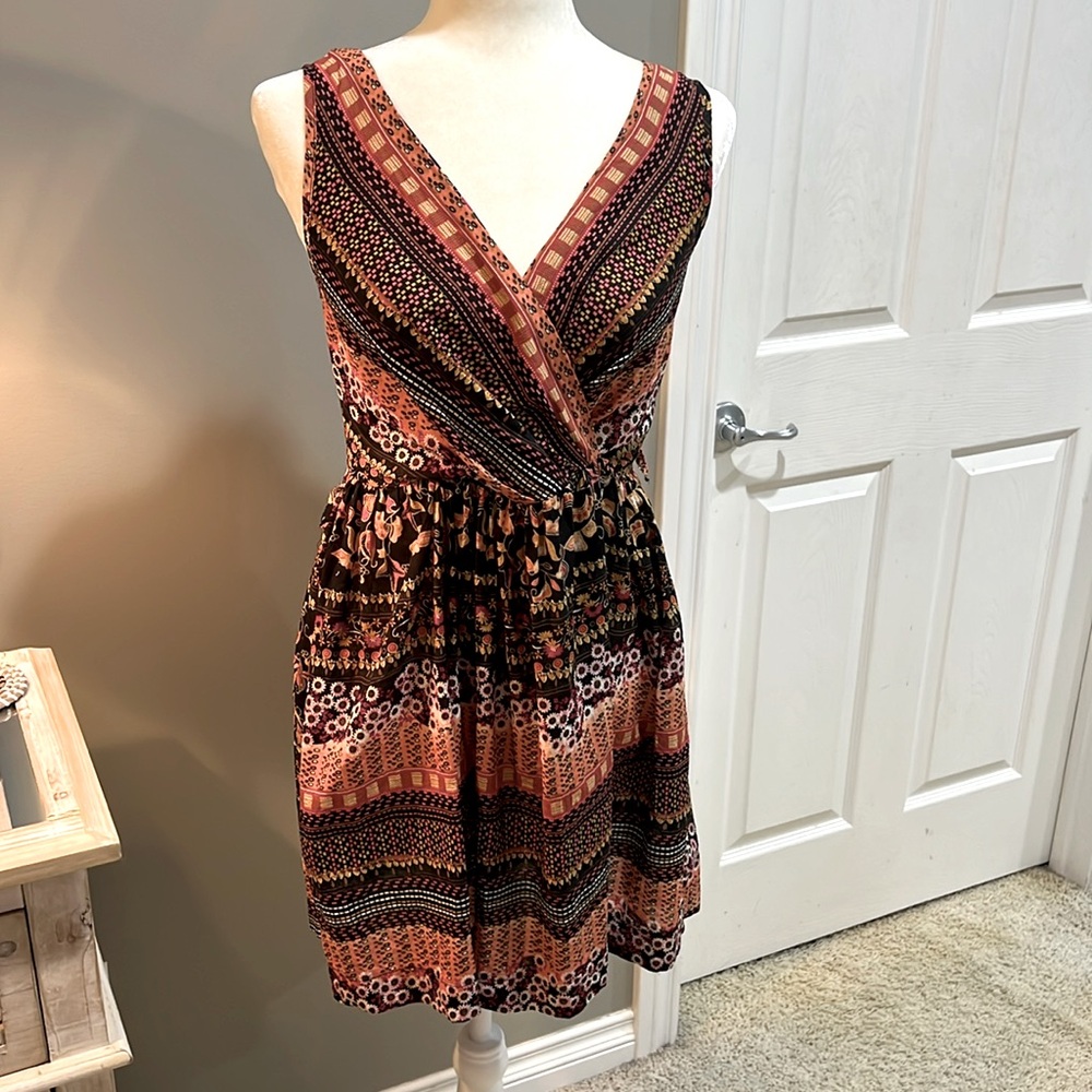 Ladies PAPAYA Boho Sleeveless Dress - M